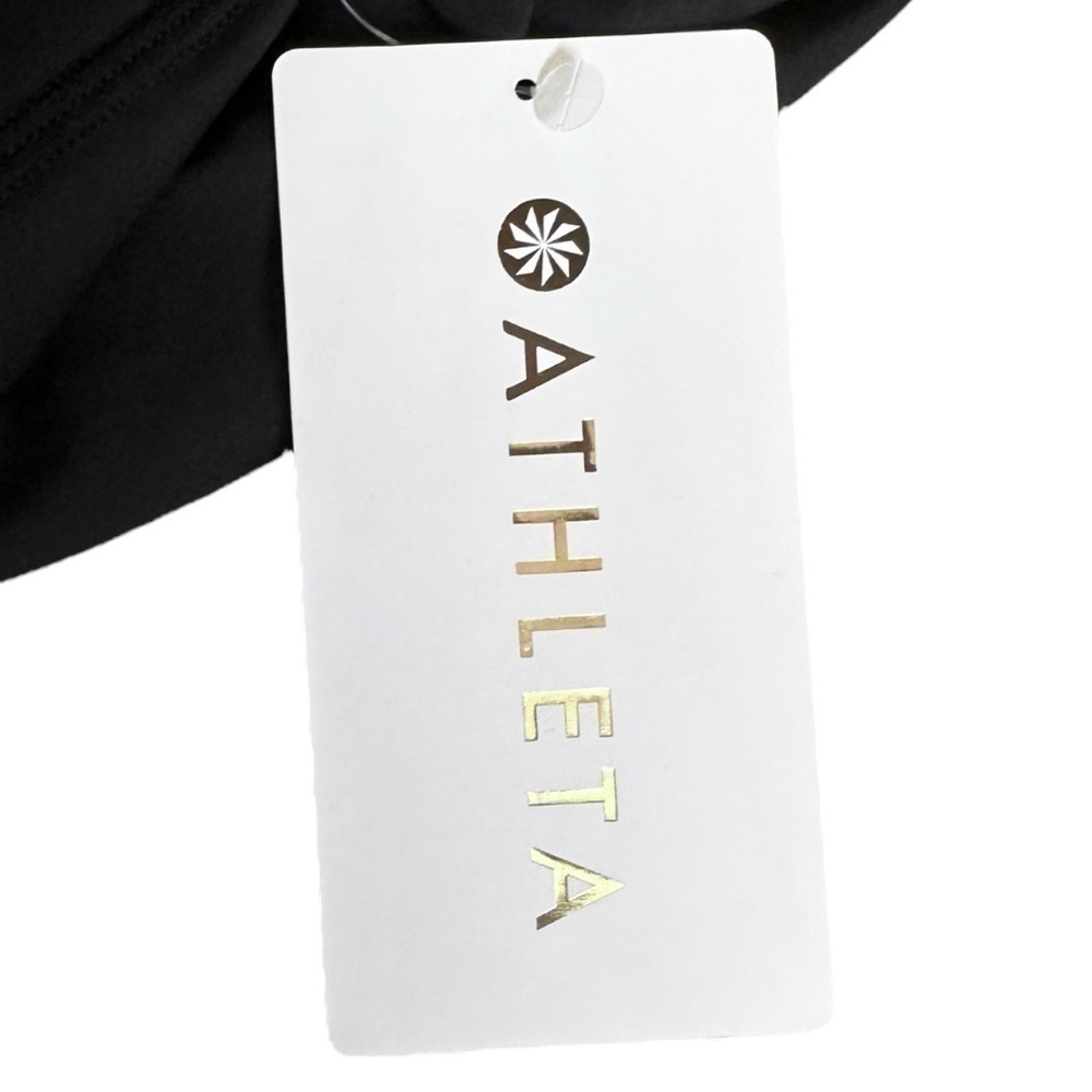 NWT Athleta Accelerate High Rise Crop Leggings 1X Black SwiftLite Lightweight - Picture 7 of 10